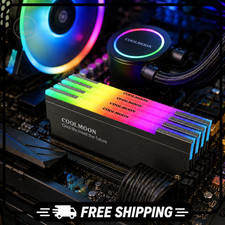 COOLMOON ARGB RAM Heatsink 1/2/3/4pc 5V 3-Pin RGB DDR3 DDR4 Memory Cooler picture