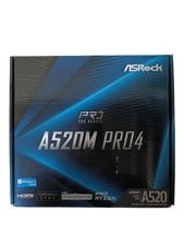 ASRock A520M PRO4 MicroATX AMD DDR4 Motherboard picture