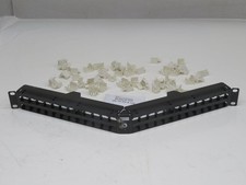 COMMSCOPE 760109736 M4800A-1U-PS ANGLED MODULAR PANEL FACEPLATE T258510 picture