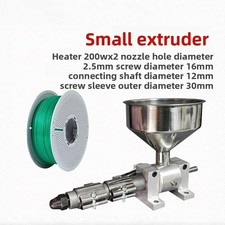 Small Desktop Plastic Extruder,3D Printing Filament Extruder, Heating Components picture