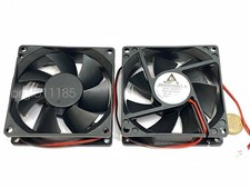 2 x Computer Fan 12v cooling exhaust cooler vga cpu case 2pin axial box 8025 picture