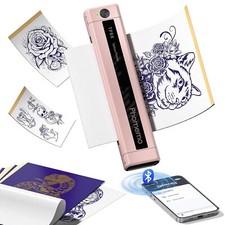 Phomemo TP88 Tattoo Stencil Machine- Tattoo Transfer Printer with 10pcs Transfer picture