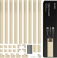Cord Covers for Wires on Wall - 150in Cable Management 150