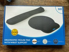Wrist Rest with Ergonomic Mouse Pad - Memory Foam Desk Cushion BRAND NEW picture