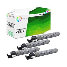4Pk TCT Premium C2003 BCMY for Ricoh Aficio MP C2003 2503 Compatible Toner picture