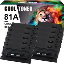 10PK CF281A 81A Toner Cartridge For HP LaserJet Enterprise Flow MFP M630dn M630z picture