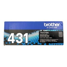 Genuine Brother TN431BK Black Toner Cartridge – 3,000 Page Yield – New Sealed picture