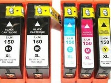 5 X Ink for Lexmark 150XL High Yield S315 S415 S515 Inkjet Cartridges 14N1614 picture