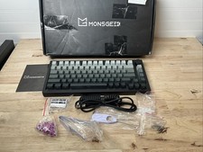 FOR PARTS - MONSGEEK M1W VIA(?) 75% Aluminum Keyboard RGB Wireless picture