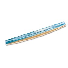 Fellowes Ergonomic Photo Gel Keyboard Wrist Rest with MICROBAN Medium, Clear picture