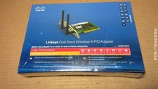 Linksys CISCO WMP600N Wireless-N PCI Adapter with Daul-Band 300Mbps NEW NEW picture