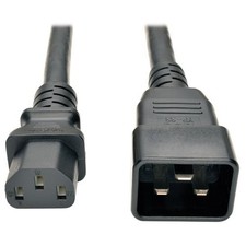 Tripplite P032003 Heavy Duty Power Extension Cord 3ft Black picture