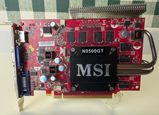 Nvidia N9500GT Graphics/Video Card MSI N9500GT-MD512Z w/ 512MB VGA DVI HDMI picture