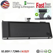 6Cell For Apple A1286 MacBook Pro15 Battery A1321 3ICP5/81/77-2 11.1V 020-6766-B picture