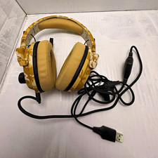 Stereo Gaming Headset Noise Cancelling Over Ear Camo Led picture