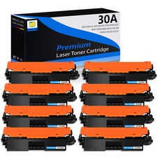 8PK CF230A 30A Toner Cartridge for HP LaserJet M203d M203dw MFP M227sdn M227fdw picture
