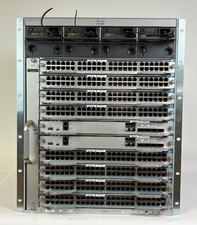 Cisco C9410R 2x C9400X-SUP-2XL 5x C9400-LC-48H 3x C9400-LC-48HN 4x 3200W picture