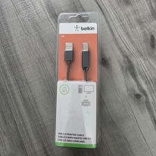 Belkin Premium USB 2.0 Printer Cable 10 Feet Length picture