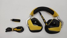 Yellow Corsair VOID PRO RGB Wireless Gaming Headset Dolby 7.1 w/ DONGLE | TESTED picture