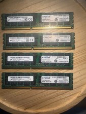 Crucial 64GB Kit (4x16GB) DDR3-1600 PC3-12800 Server RAM 240-Pin Memory picture