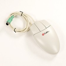 Labtec Mouse M-CAC64 PS/2 Ball 3-Button Retro Vintage Cleaned and Tested picture