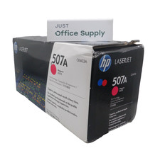 Genuine HP 507A CE403A Magenta Print Toner Cartridge  DD picture