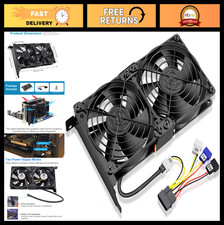 Dual 90mm PCI Slot Graphics Card Cooler - High-Performance Video Card Fans, VGA picture
