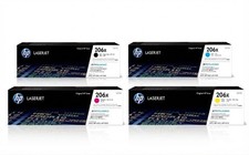 New HP 206X Toner Set Compatible 4 Colour✅ W2110X-W2111X-W2112X-W2113X Fast Ship picture