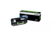 LEXMARK 62D1X0E, 621X Genuine OEM  Black High Yield Toner Ink Cartridge picture
