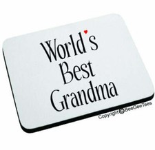 World's Best Grandma Mouse Pad Mothers Day Gift picture