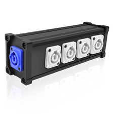PowerCon Input To Output Splitter 1 To 4 Power Distribution Box 4 Channel picture