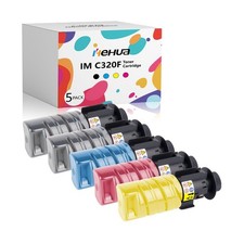 hehua IM C320 IM C320F Toner Cartridge 842726 842727 842728 842729 (5-Pack) R... picture