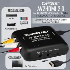 SoundBeast AV to HDMI Converter & Recorder 2.0 100P USB Video Capture New picture