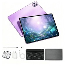 10.1 inch Tablet PAD Android 14/13 16GB + 256GB Octa-Core WiFi 5 Bundle Keyboard picture