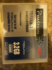imation 3M TR-3 Minicartridge Tape 1.6gb/3.2 gb TRAVAN backup drive picture