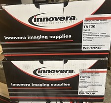 2-Ct Innovera Reman Black Toner Replacement for Brother TN730 IVRTN730 picture