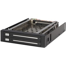 StarTech 2 Drive 2.5in Trayless Hot Swap SATA Mobile Rack Backplane - Storage picture