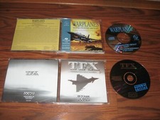 2 PC Games: Warplanes and TFX Near Mint on CD-ROM picture