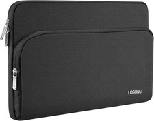 Portable Monitor Case 17.3 Inch Protective Carrying Sleeve Storage Bag Black picture
