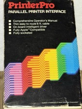 Vintage Apple Printerpro Parallel Printer Interface for Apple II With Retro Box picture