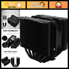 High-Performance CPU Air Cooler, 6 Heat Pipes, Dual Tower Design, PWM Fans, Inte picture