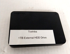 Toshiba Canvio Basics 1TB Portable External Hard Drive HDTB410 w/ USB (D15-B1) picture