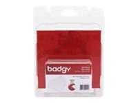 Evolis Badgy Polyvinyl Chloride PVC 20 mil white 100 blank white PVC CBGC0020W picture