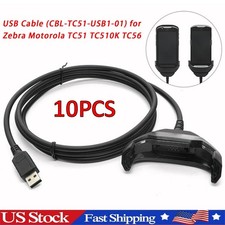 10PCS USB Cable (CBL-TC51-USB1-01) Replaces for Zebra TC51 TC510K TC56 TC52 TC57 picture