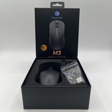 Keychron M3 Wireless Mouse Ergonomic, RGB, Optical Sensor, Black picture