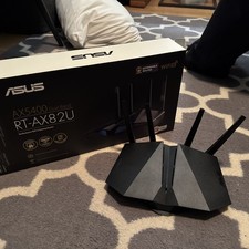 Asus Ax5400 Dual Band RT-AX82U Performance WiFi 6 Gaming Router picture