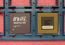 Vintage & New ST486DX2-80GS Gold Pin PGA CPU very RARE for old but new picture