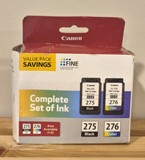 Canon PG-275/CL-276 Inkjet Value Pack Black & Tri-Color for PIXMA picture