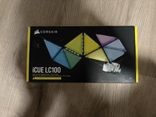 CORSAIR iCUE LC100 Accent Lighting Panels- Mini Triangle- 9 Tile Starter Kit picture