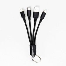 Nocqua 4-in-1 Multi Charging Cable – Fast Cables for Multiple Black  picture